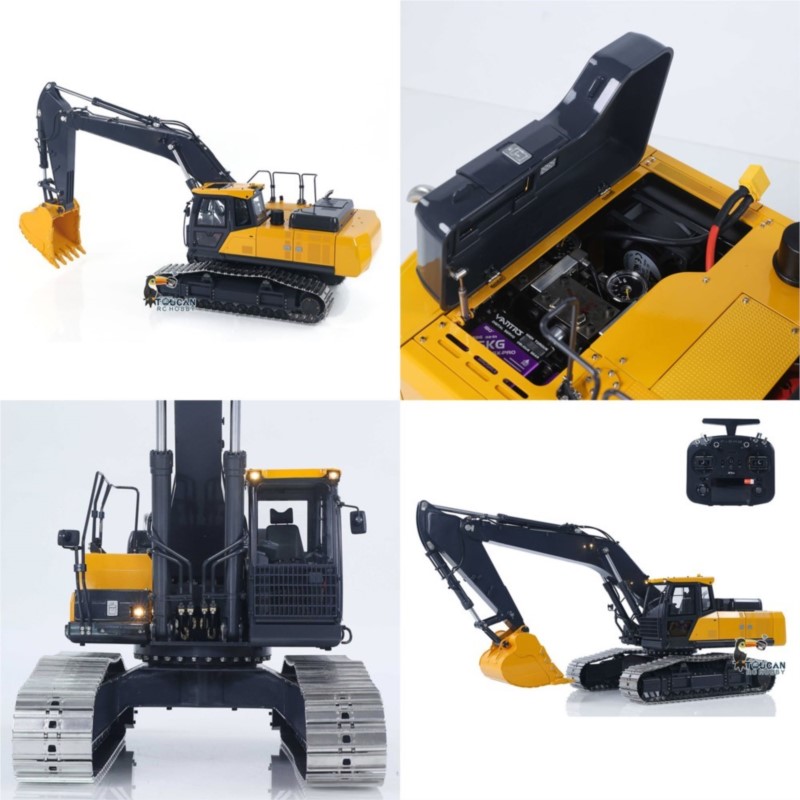 Metal 1/14 Super Frog E400 RC  - Rc Hobby Excavator reseña y precio