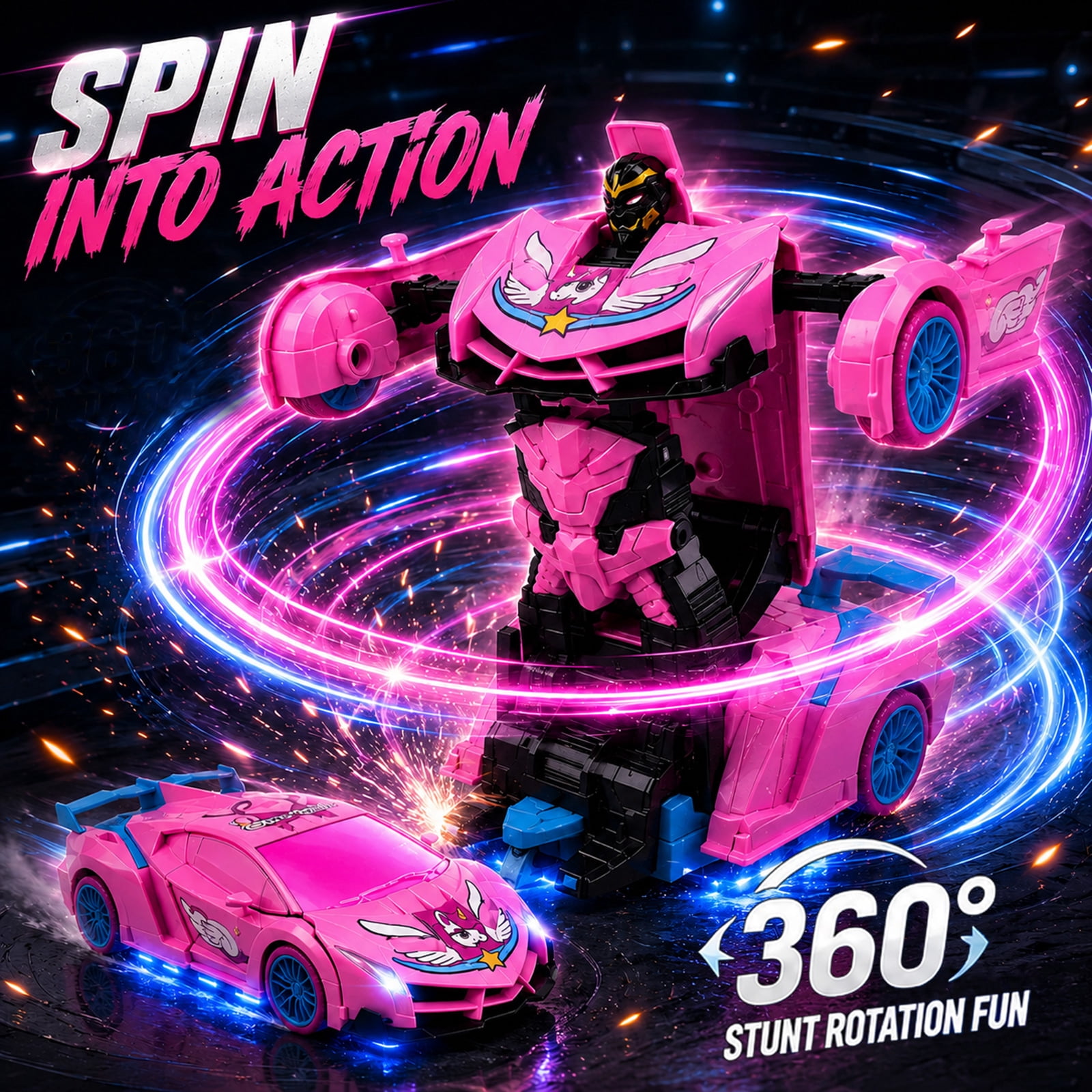 Unicorn RC Transforming Robot  - Rc Hobby Horizon reseña y precio