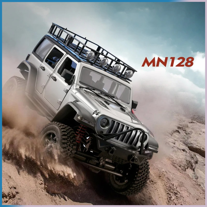 RC Crawler 4x4 Car MN128  2.4G - Rc Hobby Horizon reseña y precio