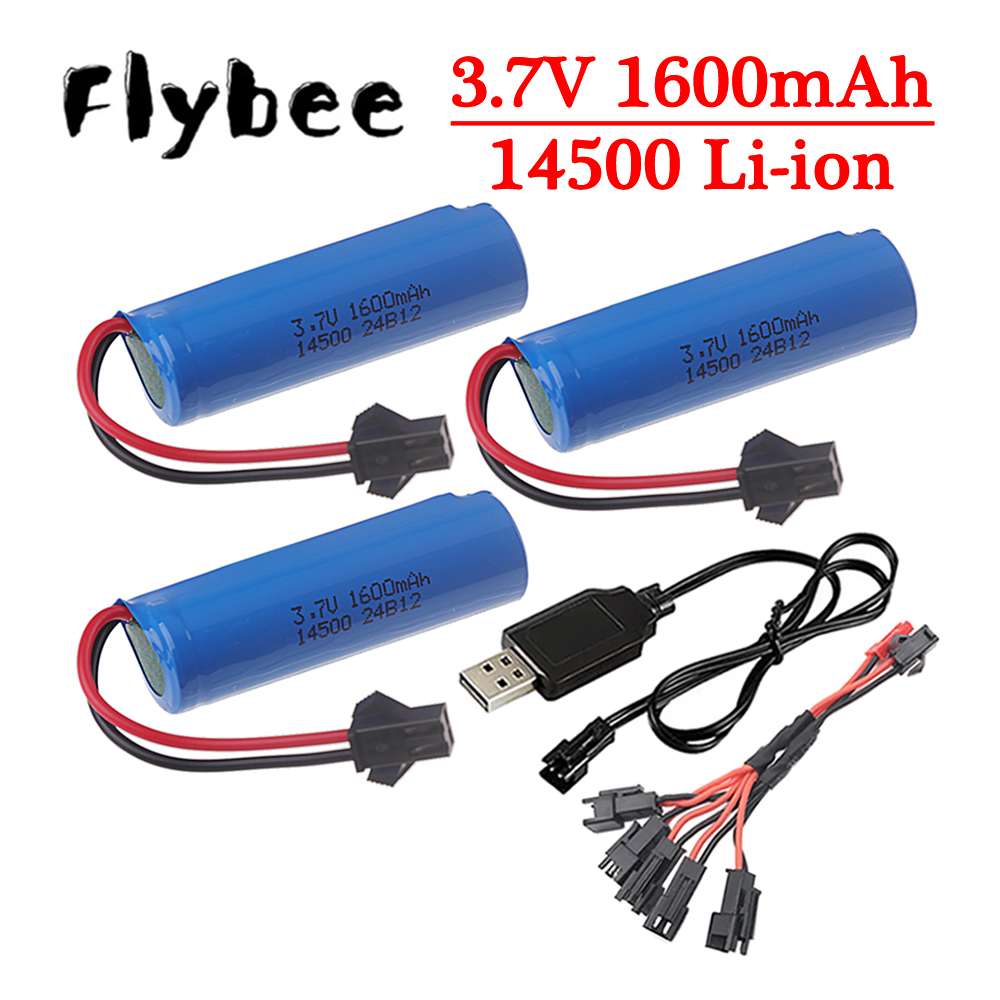 Original 3.7v 14500 1600mAh Li - Rc Hobby Vehicles reseña y precio