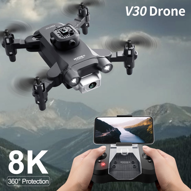 Mini V30 WiFi FPV Drone With 4 - Rc Hobby Wholesale reseña y precio