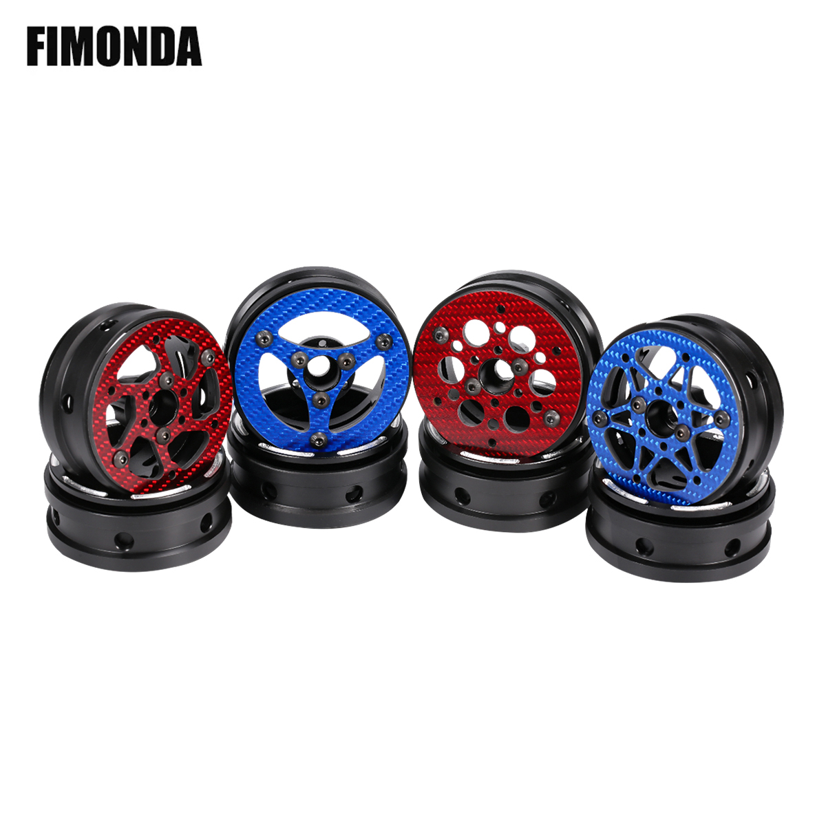 1.9 Inch Coloured Carbon Fiber - Wheel Rim Rc reseña y precio