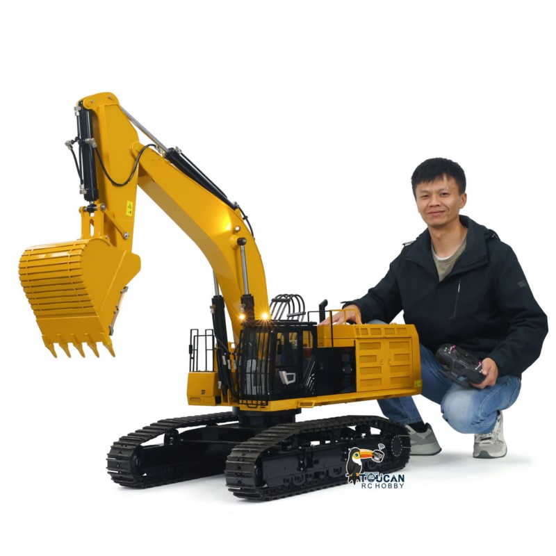 390F RC Metal Hydraulic 1/8 Ex - Rc Hobby Excavator reseña y precio
