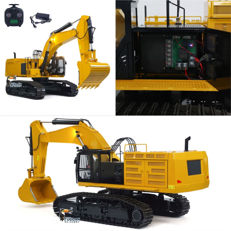 390F RC Metal Hydraulic 1/8 Ex - Rc Hobby Excavator reseña y precio
