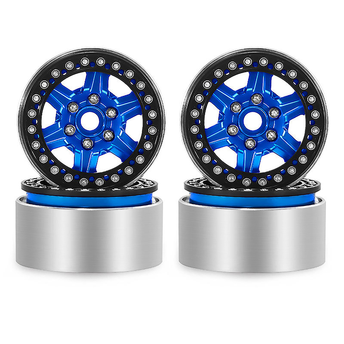 4pcs CNC 1.9 inch Alloy Beadlo - Wheel Rim Rc reseña y precio