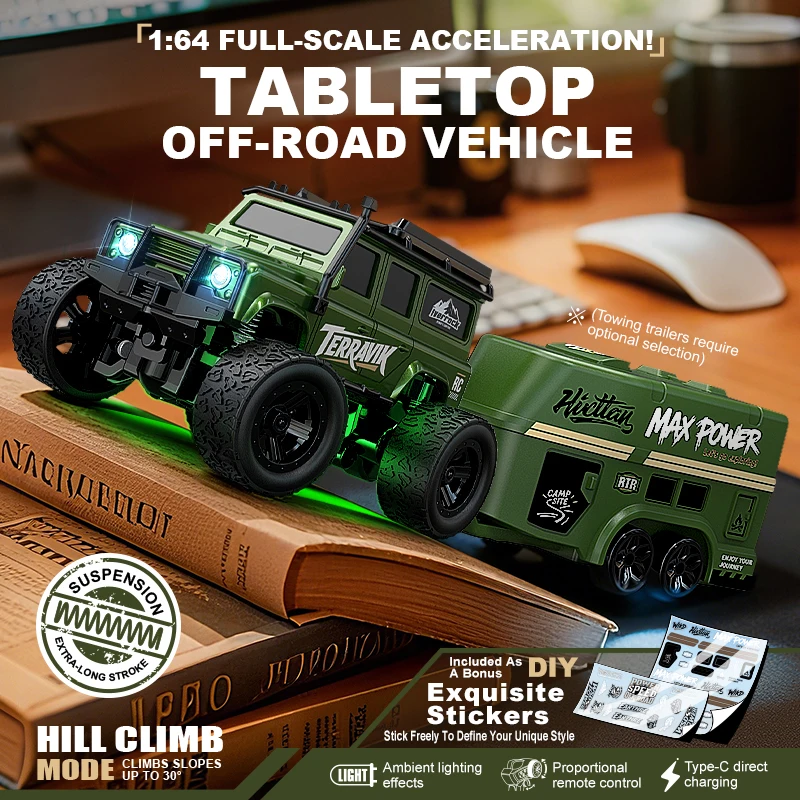 1:64 Full Proportional Desktop - Rc Hobby Horizon reseña y precio